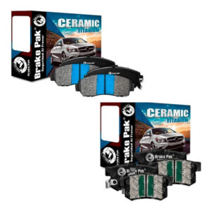 Combo Pastillas De Freno Brakepak Great Wall H6