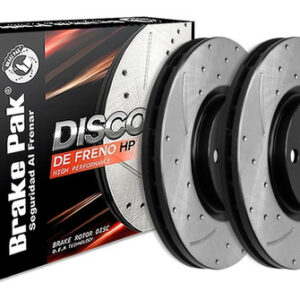 Disco De Freno Brakepak Citroën C8 Minivan - Precio X Par