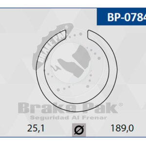 Banda - Zapatas De Freno Brakepak Ssangyong Emergencia