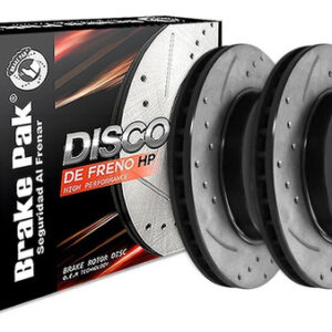 Disco De Freno Brakepak Mitsubishi New Lancer Glx 1.6